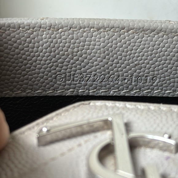 Saint Laurent Long Wallet Gray Leather - Picture 6 of 9